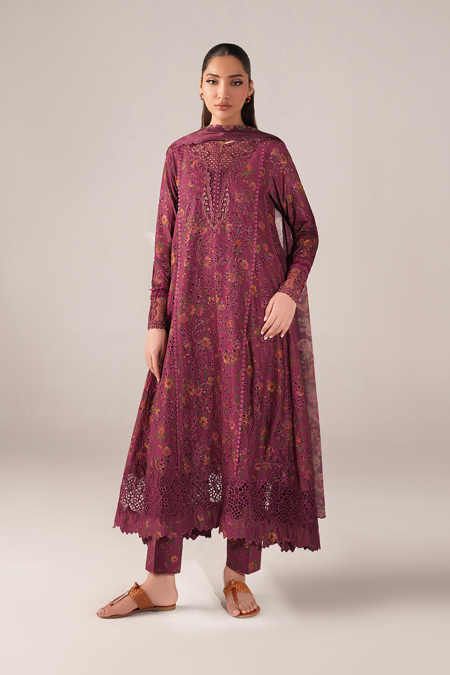 IZNIK Spring Summer Embroidered Lawn Unstitched 3Pc Suit SS-04