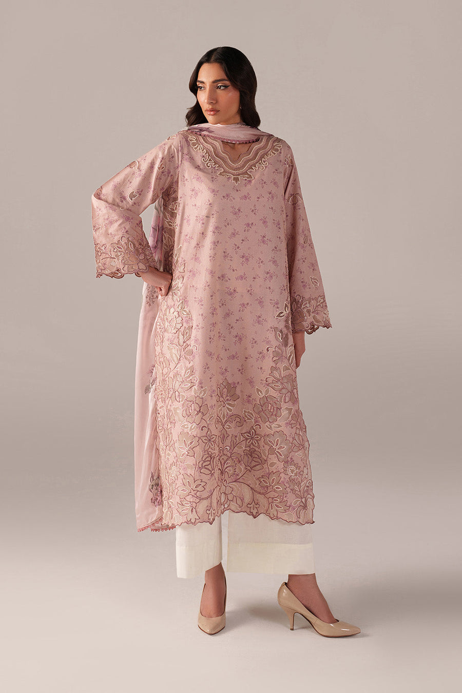 IZNIK Spring Summer Embroidered Lawn Unstitched 3Pc Suit SS-05
