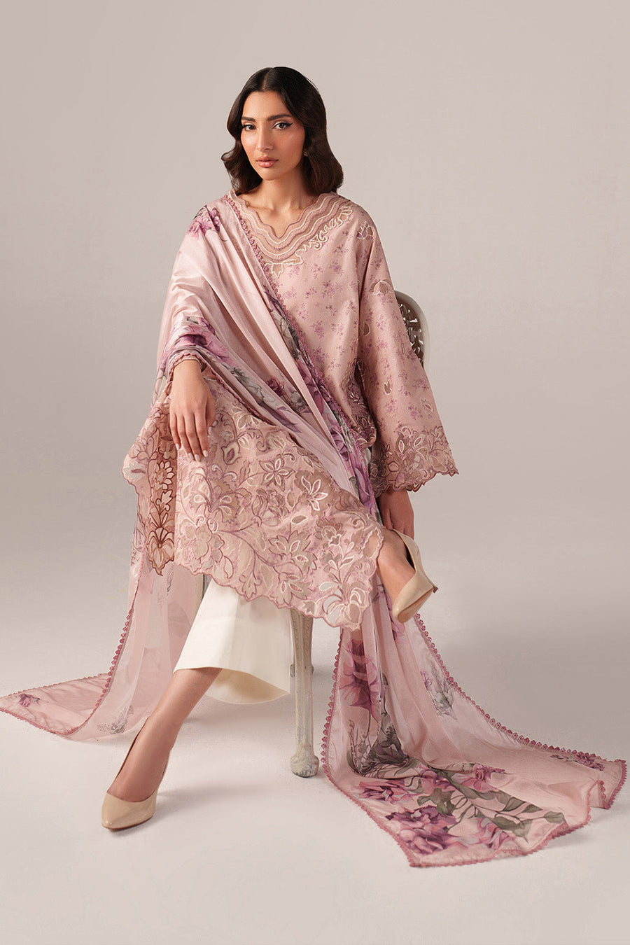 IZNIK Spring Summer Embroidered Lawn Unstitched 3Pc Suit SS-05