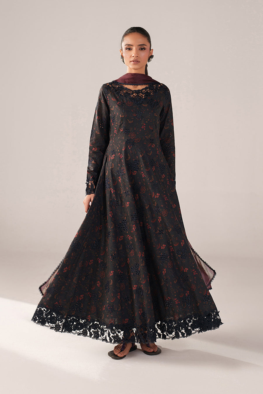 IZNIK Spring Summer Embroidered Lawn Unstitched 3Pc Suit SS-09
