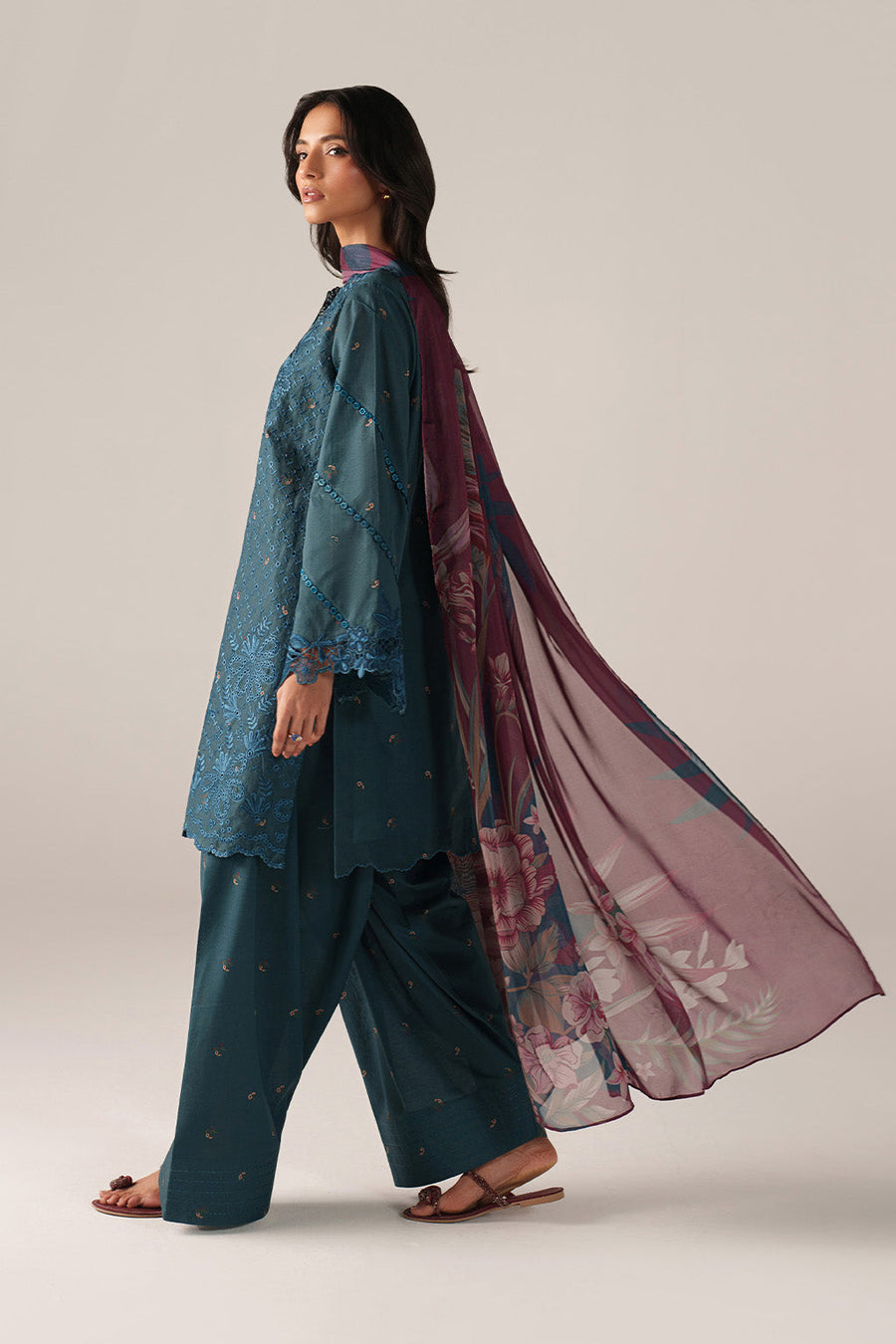 IZNIK Spring Summer Embroidered Lawn Unstitched 3Pc Suit SS-10
