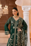 Ramsha Shehnai Embroidered Raw SIlk Unstitched 3Pc Suit SS-101