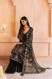 Ramsha Shehnai Embroidered Raw SIlk Unstitched 3Pc Suit SS-105