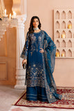 Ramsha Shehnai Embroidered Raw SIlk Unstitched 3Pc Suit SS-107