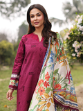 Vintage Flora by Manara Embroidered Lawn Unstitched 3Pc Suit SS-12 ABLOOM