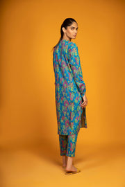 SAHAR Spring Summer Unstitched Printed Lawn 2 Piece Suit SSL-V3-23-11