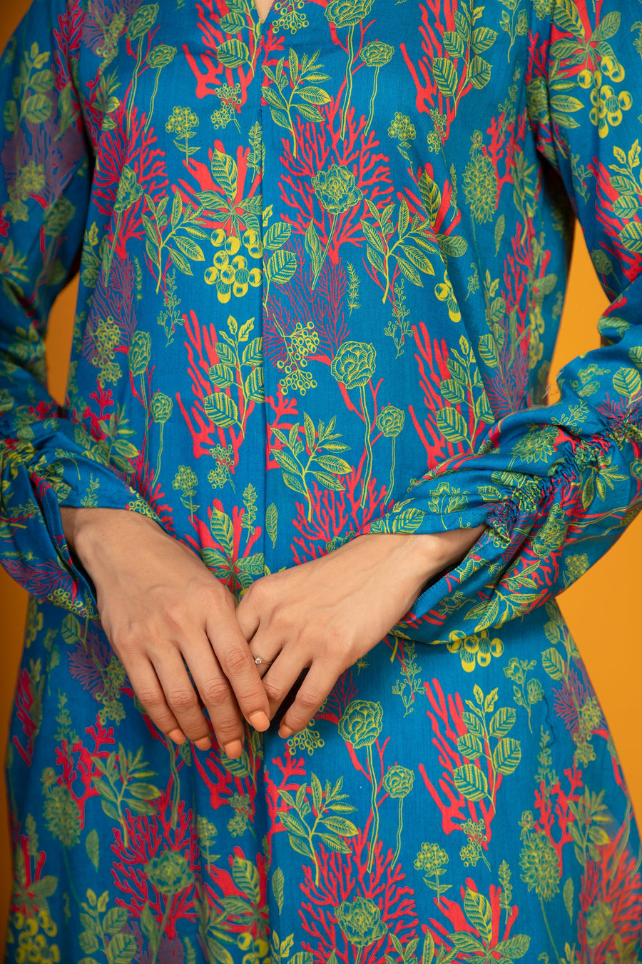 SAHAR Spring Summer Unstitched Printed Lawn 2 Piece Suit SSL-V3-23-11