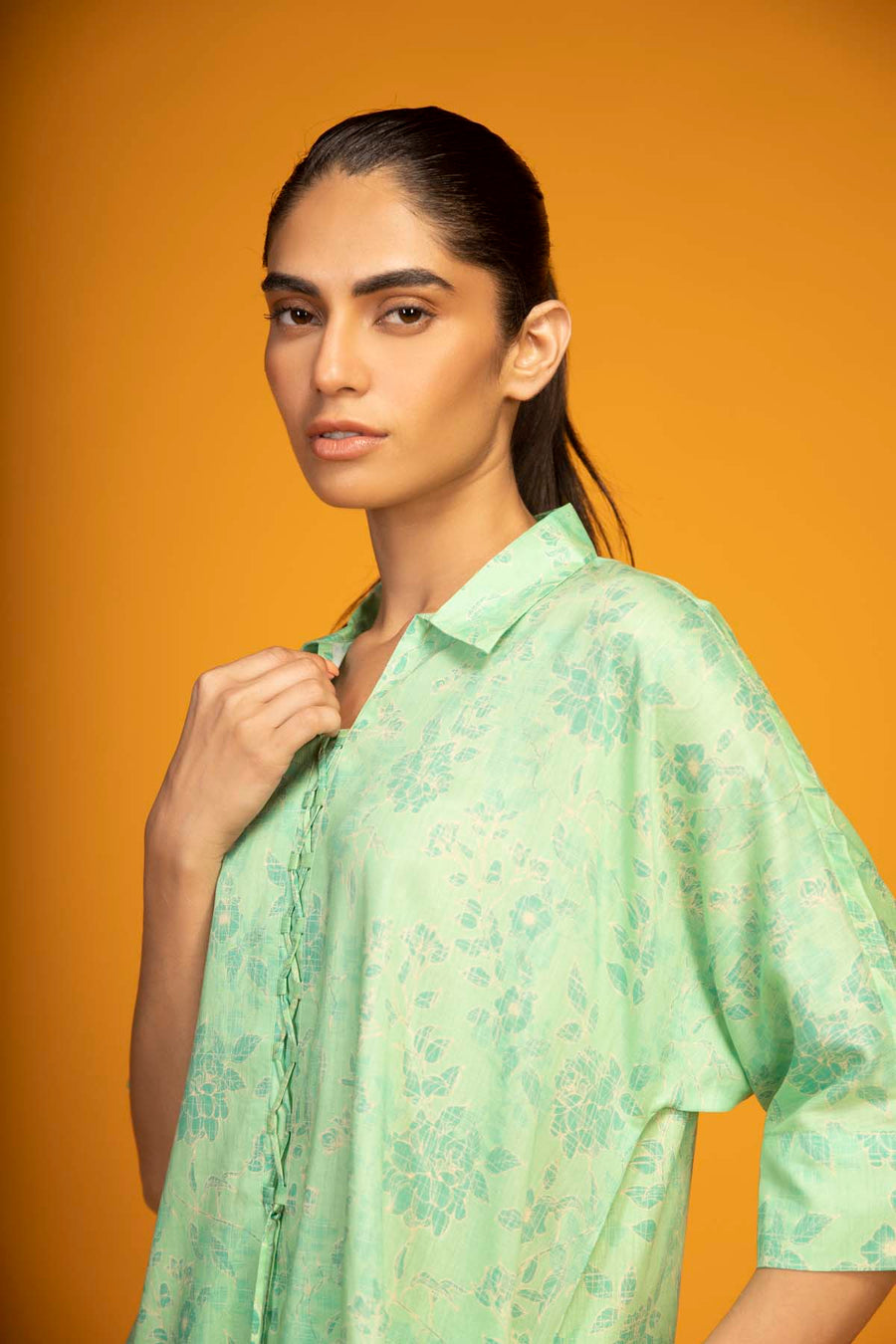 SAHAR Spring Summer Unstitched Printed Lawn 2 Piece Suit SSL-V3-23-12