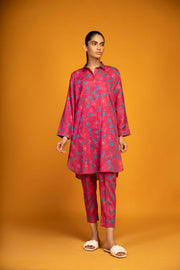 SAHAR Spring Summer Unstitched Printed Lawn 2 Piece Suit SSL-V3-23-13