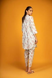 SAHAR Spring Summer Unstitched Printed Lawn 2 Piece Suit SSL-V3-23-14