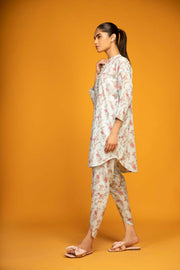 SAHAR Spring Summer Unstitched Printed Lawn 2 Piece Suit SSL-V3-23-14