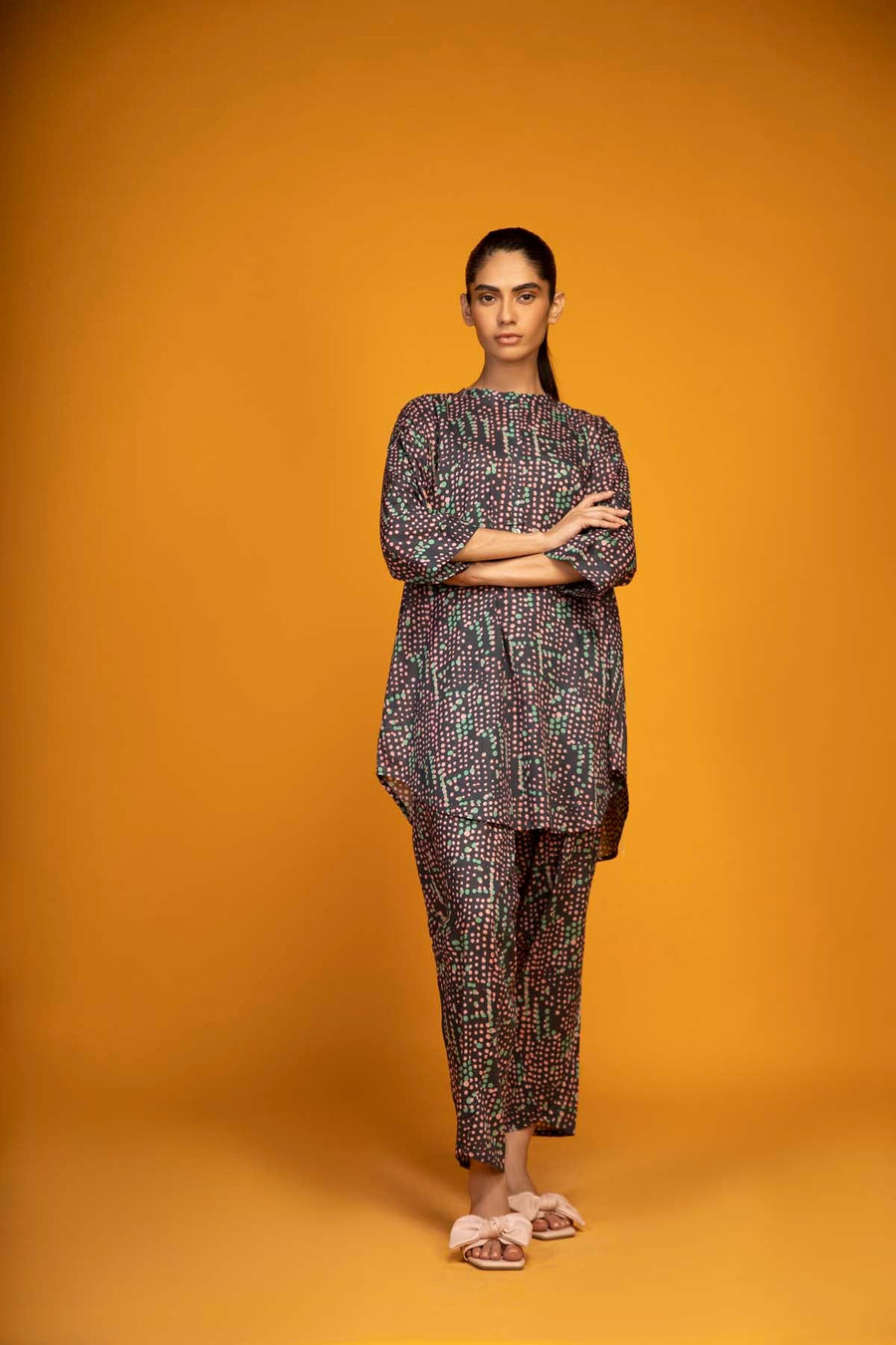 SAHAR Spring Summer Unstitched Printed Lawn 2 Piece Suit SSL-V3-23-16