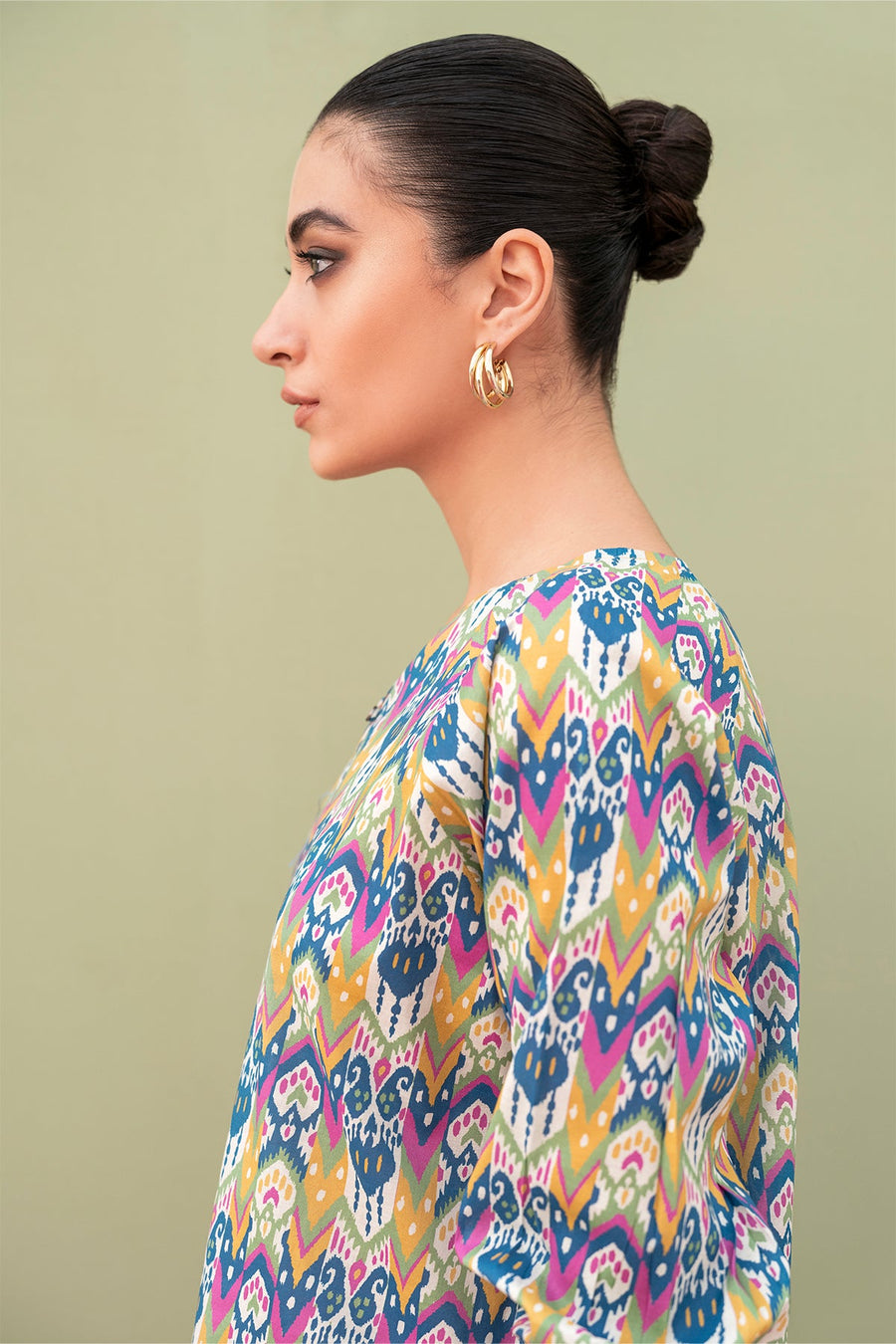 SAHAR Spring Summer Unstitched Printed Lawn 2 Piece Suit SSL-V3-23-18