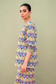SAHAR Spring Summer Unstitched Printed Lawn 2 Piece Suit SSL-V3-23-18
