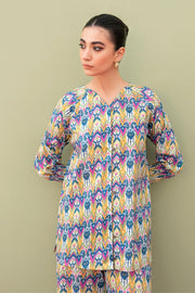 SAHAR Spring Summer Unstitched Printed Lawn 2 Piece Suit SSL-V3-23-18