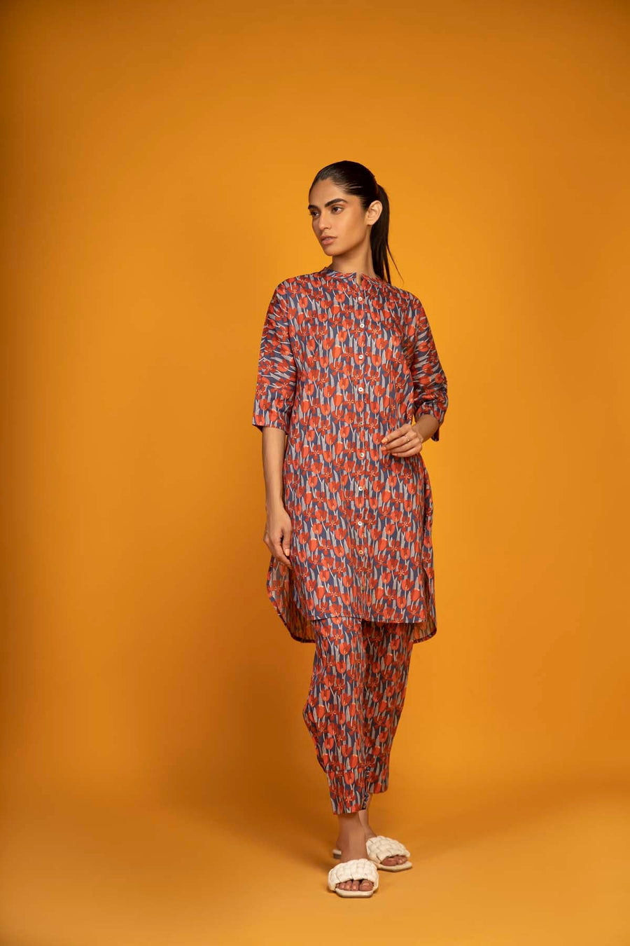 SAHAR Spring Summer Unstitched Printed Lawn 2 Piece Suit SSL-V3-23-19