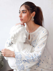 SAHAR Eid Edit Embroidered Slub Lawn Unstitched 3Pc Suit SSL-V3-23-23