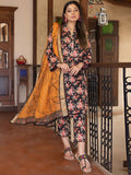 Regalia Salina Separates Mushk Unstitched Cambric 3 Piece Suit SSM-04