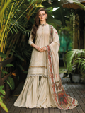 Gul Ahmed Premium Embroidered Lawn Unstitched 3Pc Suit SSM-42011