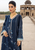 Saira Shakira Embroidered Karandi Unstitched 3Pc Suit D-1A LILA
