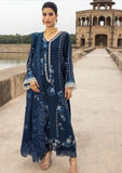 Saira Shakira Embroidered Karandi Unstitched 3Pc Suit D-1A LILA