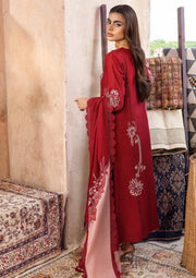 Saira Shakira Embroidered Karandi Unstitched 3Pc Suit D-2A FRIYA