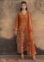 Saira Shakira Embroidered Karandi Unstitched 3Pc Suit D-5B AFSANEH