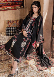 Saira Shakira Embroidered Khaddar Unstitched 3Pc Suit D-6A CYRA