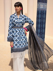 Gul Ahmed Printed Lawn Unstitched 3Pc Suit ST-42004