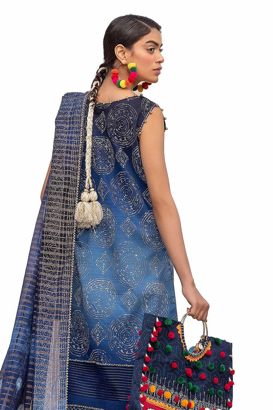Gul Ahmed Printed Lawn Unstitched 3Pc Suit ST-42006