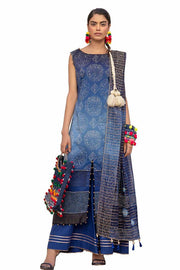 Gul Ahmed Printed Lawn Unstitched 3Pc Suit ST-42006