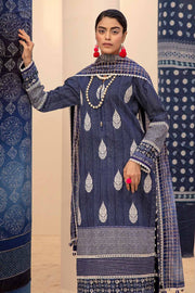 Gul Ahmed Embroidered Lawn Unstitched 3Pc Suit ST-42007