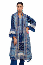 Gul Ahmed Printed Lawn Unstitched 3Pc Suit ST-42008