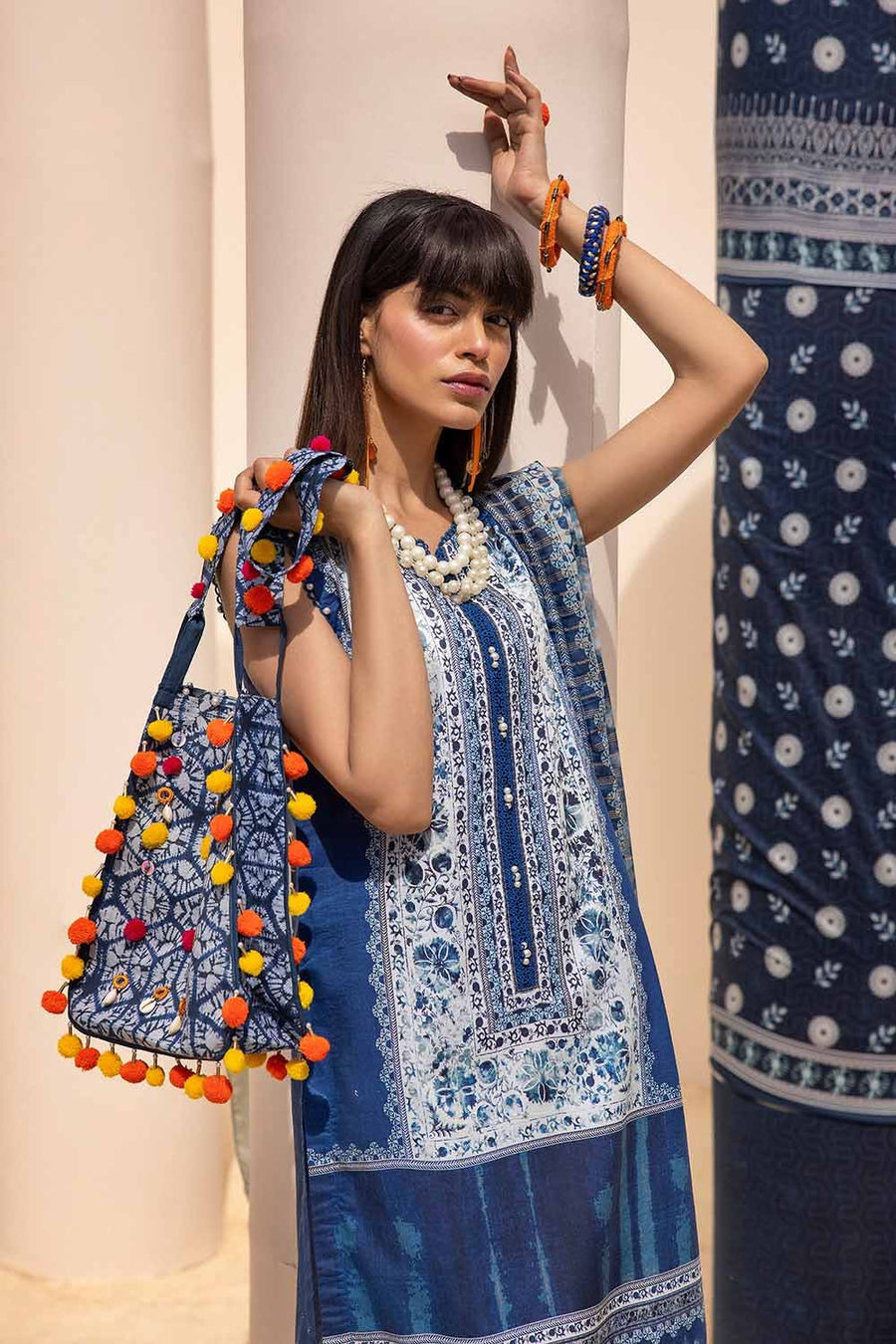 Gul Ahmed Printed Lawn Unstitched 3Pc Suit ST-42009