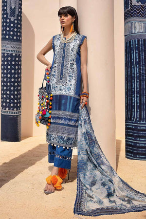 Gul Ahmed Printed Lawn Unstitched 3Pc Suit ST-42009