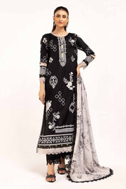 Gul Ahmed Winter Embroidered Khaddar Unstitched 3Pc Suit ST-42010