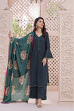 Feathers Digital Printed Khaddar Unstitched 3Pc Suit STARRY MIST-FT147