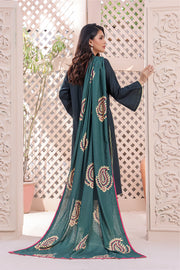 Feathers Digital Printed Khaddar Unstitched 3Pc Suit STARRY MIST-FT147
