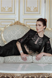 Lumiere By Saira Rizwan Embroidered Net Unstitched 3Pc Suit SR-05