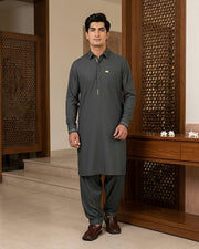 Starling by Fabrieco Men's Unstitched Soft Blended Suit STL-05