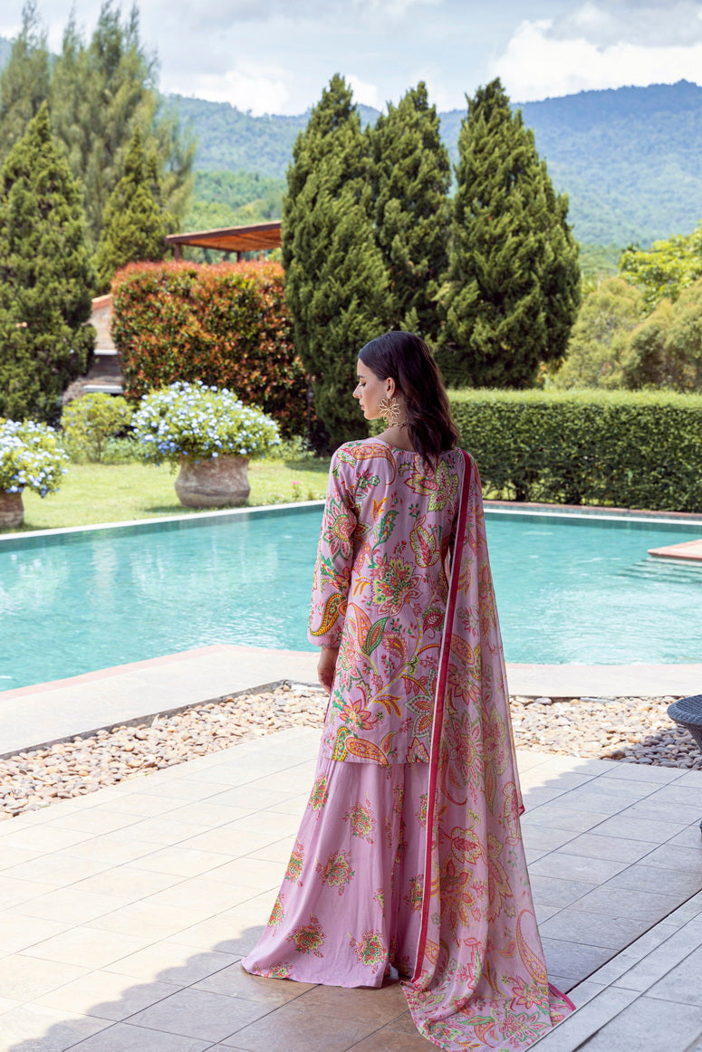 Feathers Premium Printed Lawn Unstitched 3Pc Suit STYREL-FT540