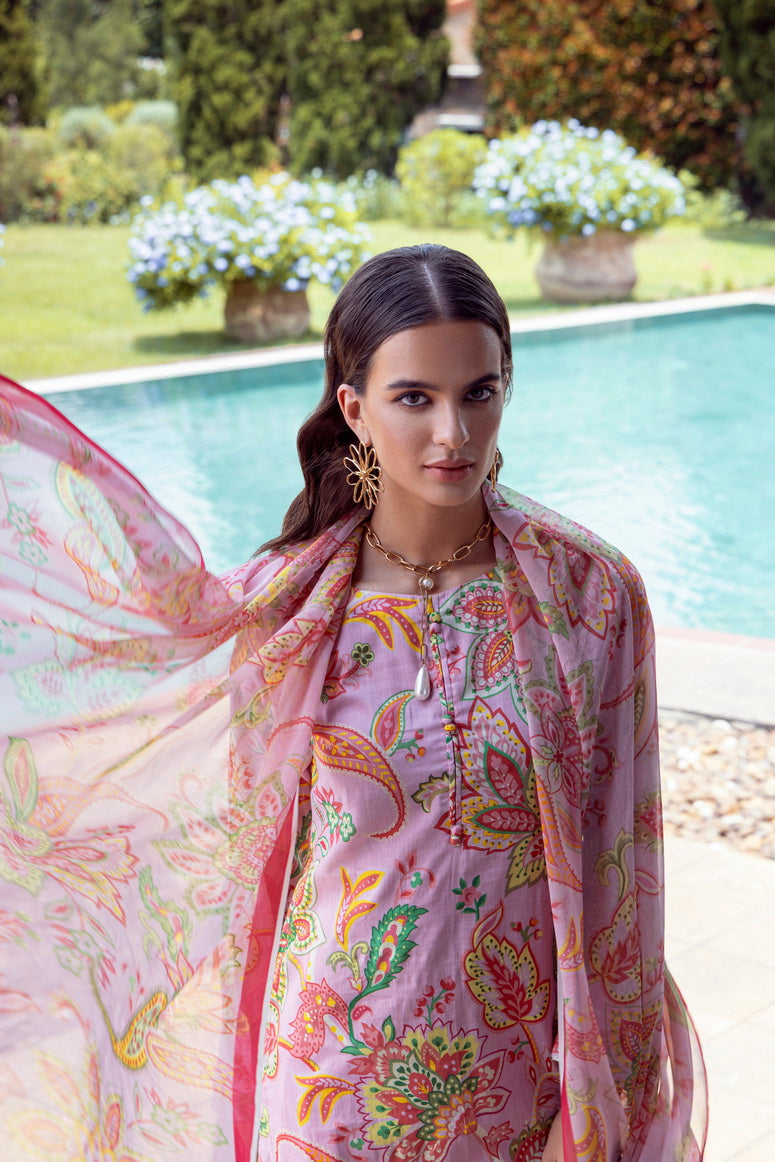 Feathers Premium Printed Lawn Unstitched 3Pc Suit STYREL-FT540