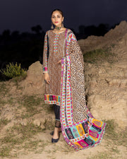 Regalia Salina Vol-12 Unstitched Digital Printed Lawn 3Pc Suit SV12-10