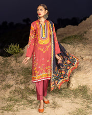 Regalia Salina Vol-12 Unstitched Digital Printed Lawn 3Pc Suit SV12-11