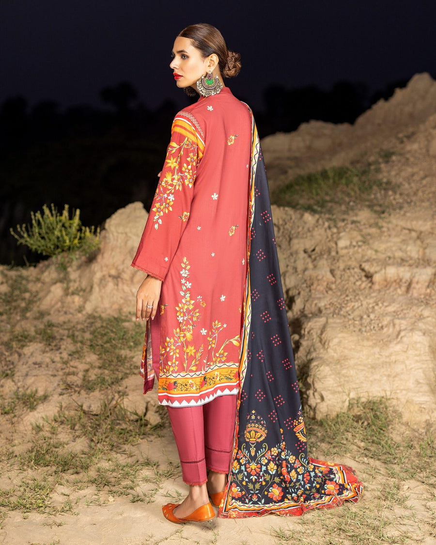 Regalia Salina Vol-12 Unstitched Digital Printed Lawn 3Pc Suit SV12-11