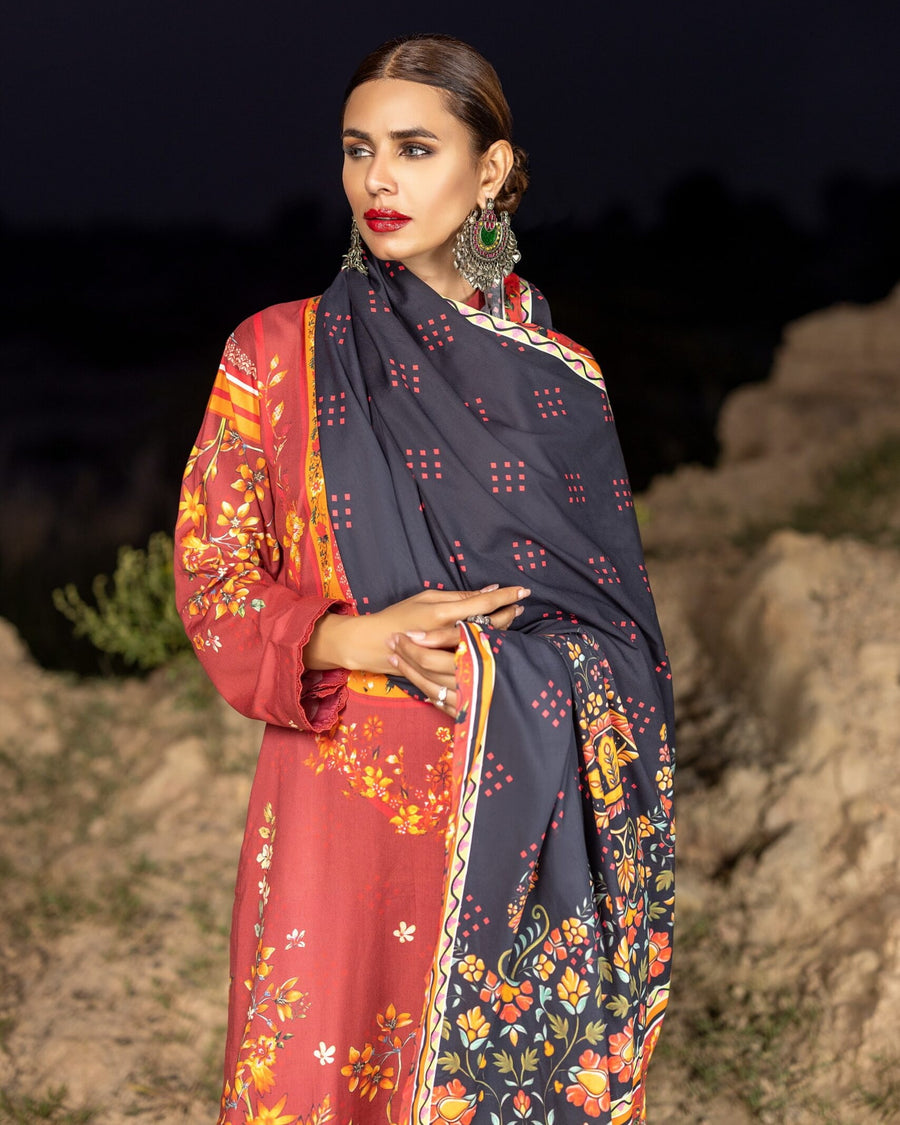 Regalia Salina Vol-12 Unstitched Digital Printed Lawn 3Pc Suit SV12-11