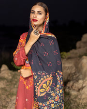 Regalia Salina Vol-12 Unstitched Digital Printed Lawn 3Pc Suit SV12-11