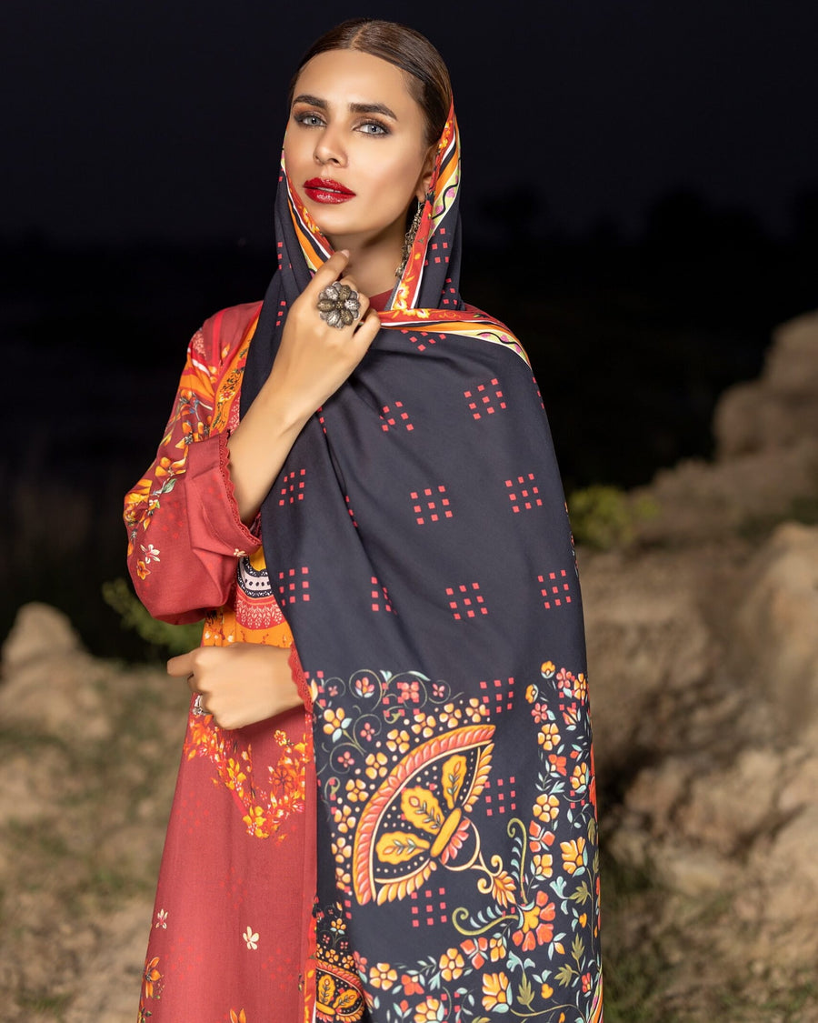 Regalia Salina Vol-12 Unstitched Digital Printed Lawn 3Pc Suit SV12-11
