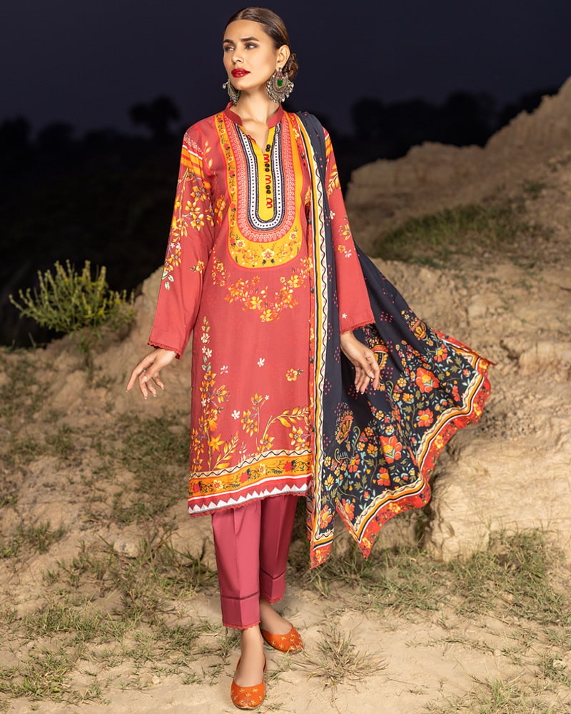 Regalia Salina Vol-12 Unstitched Digital Printed Lawn 3Pc Suit SV12-11