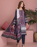 Regalia Salina Vol-12 Unstitched Digital Printed Lawn 3Pc Suit SV12-02